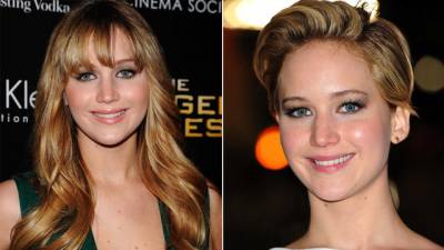 Jennifer Lawrence Hairstyle Evolution.