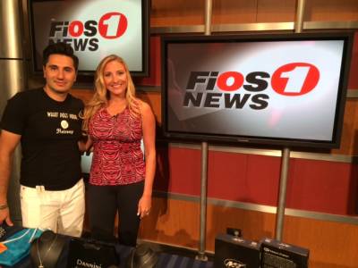 Styling Dorothy Cascerceri's Hair for Fios News