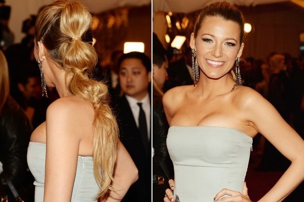 Piece Out!  The Hot New Pony Tail Trend.