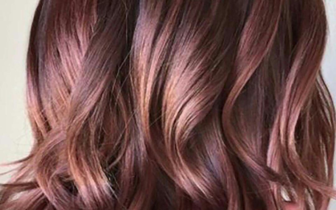 Haute Cocoa.  Chocolate-Mauve Hair.